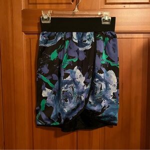 Charlotte Russe Floral Mini Skirt